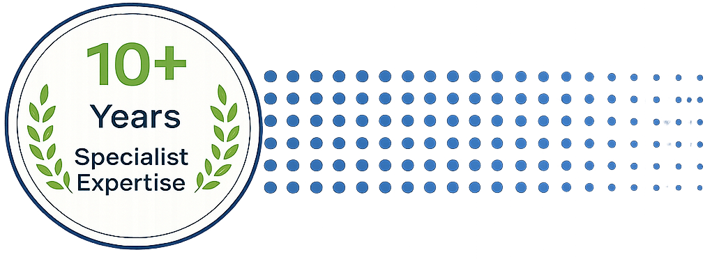 10+ Years Specialist Expertise Badge